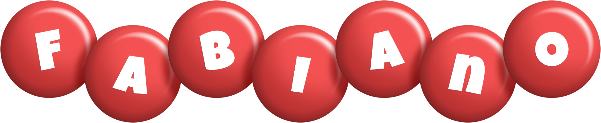 Fabiano candy-red logo