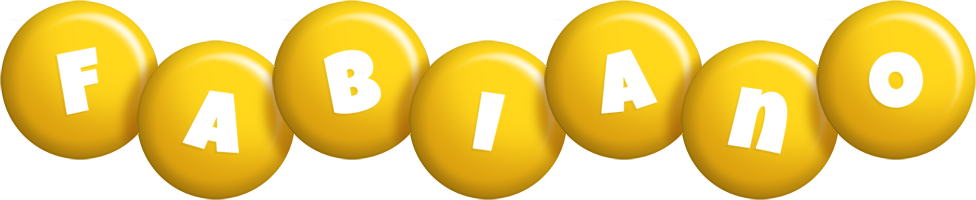 Fabiano candy-yellow logo