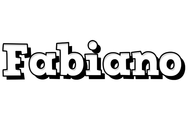 Fabiano snowing logo