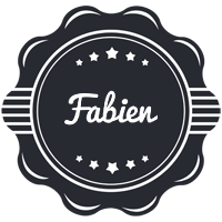 Fabien badge logo