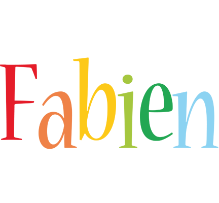 Fabien birthday logo