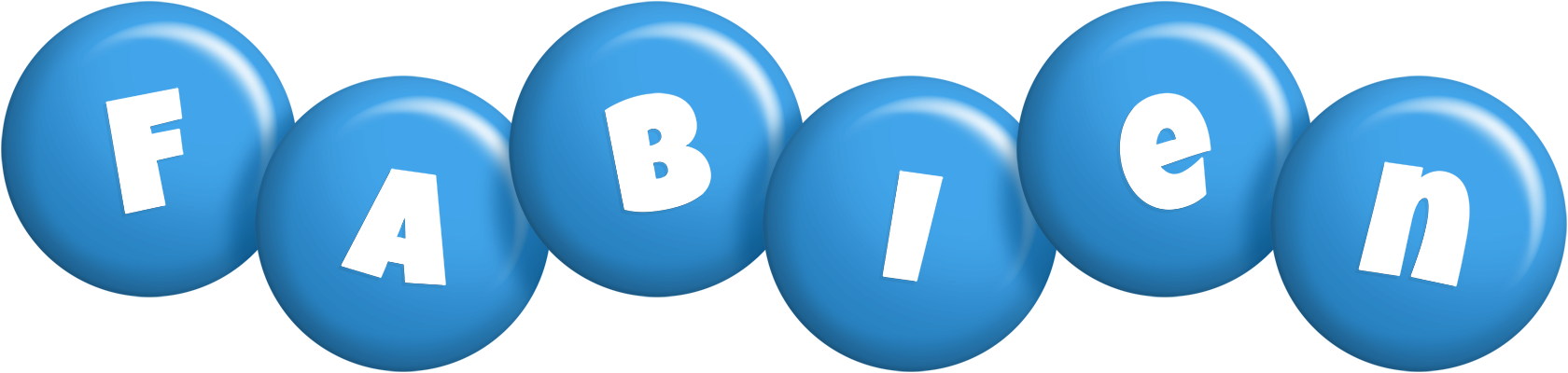 Fabien candy-blue logo
