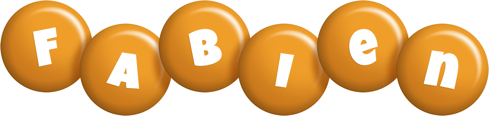 Fabien candy-orange logo