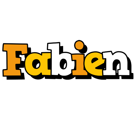 Fabien cartoon logo