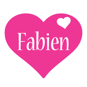 Fabien love-heart logo