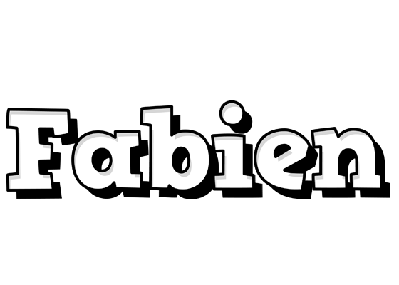 Fabien snowing logo