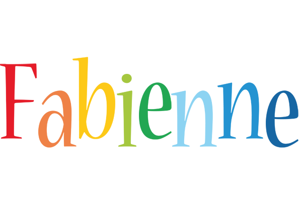 Fabienne birthday logo