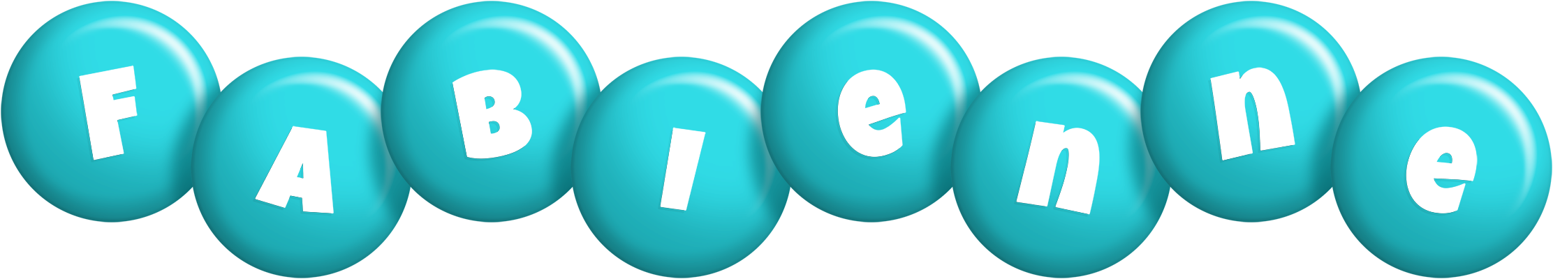 Fabienne candy-azur logo