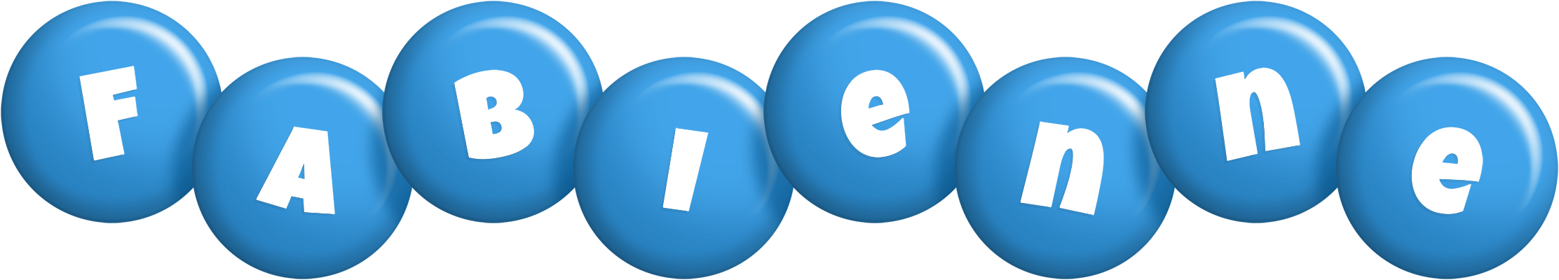Fabienne candy-blue logo