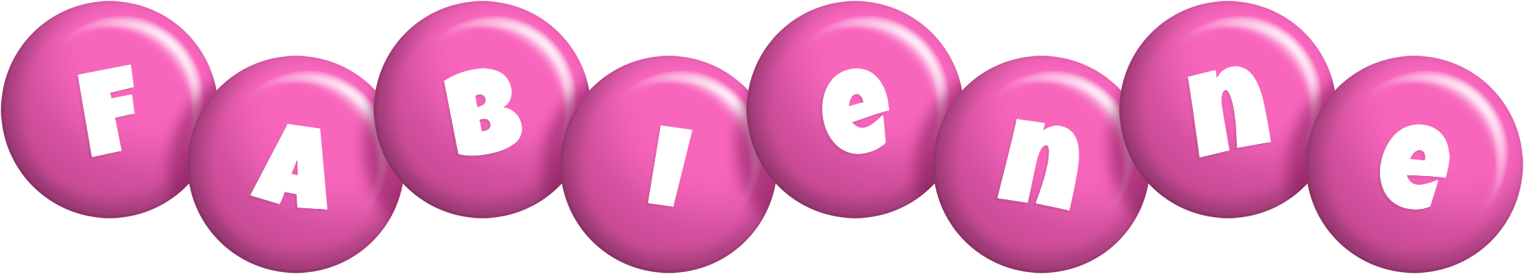 Fabienne candy-pink logo