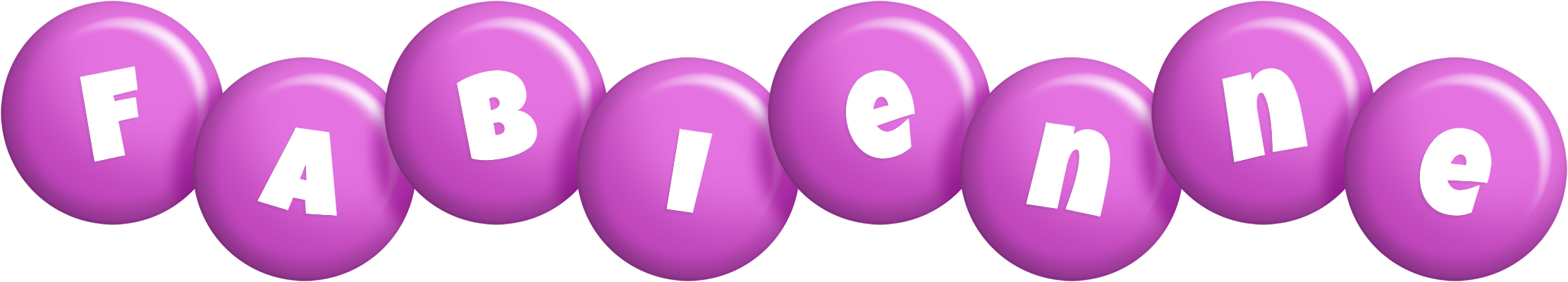 Fabienne candy-purple logo