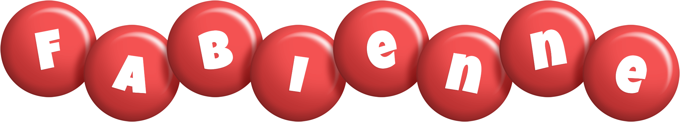 Fabienne candy-red logo