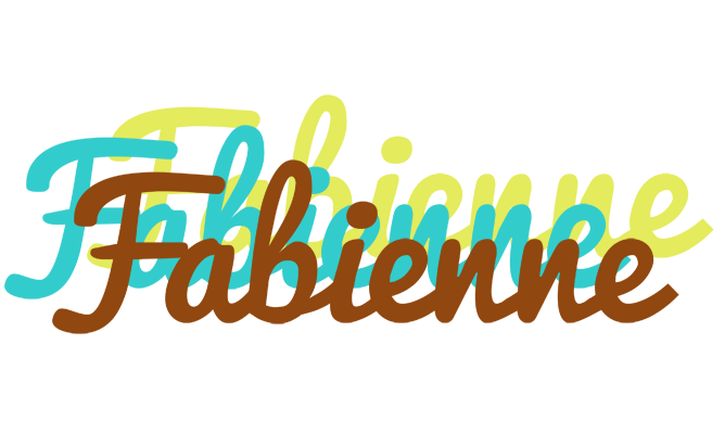 Fabienne cupcake logo