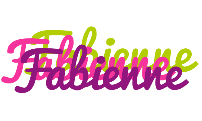 Fabienne flowers logo