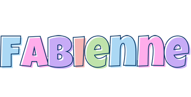 Fabienne pastel logo