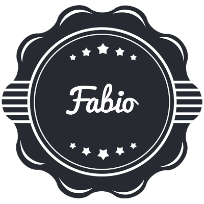 Fabio badge logo