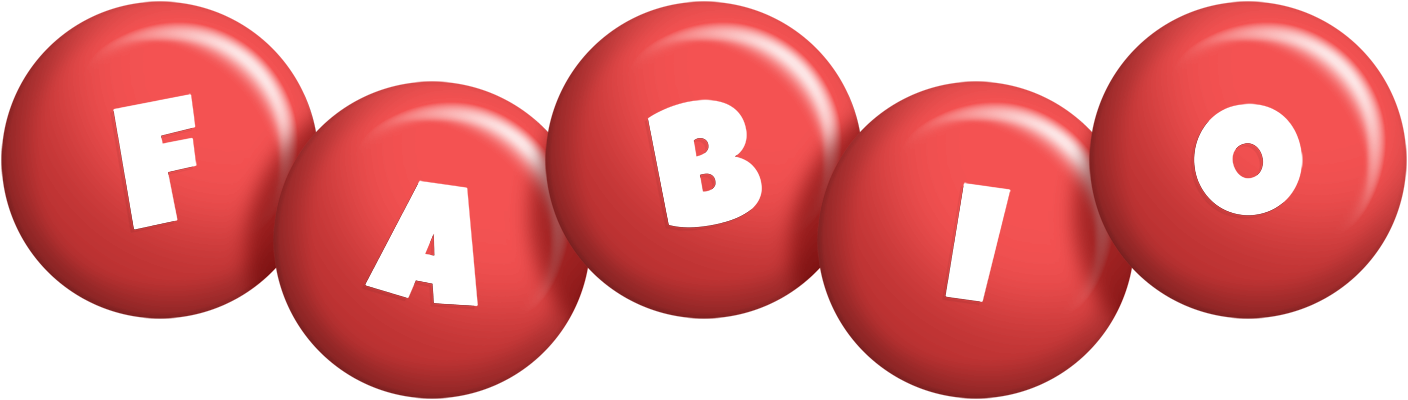 Fabio candy-red logo