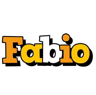 Fabio cartoon logo