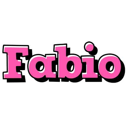 Fabio girlish logo