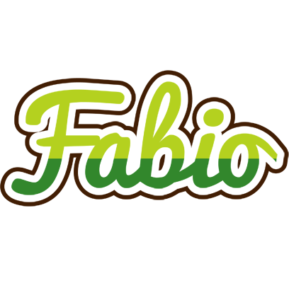 Fabio golfing logo