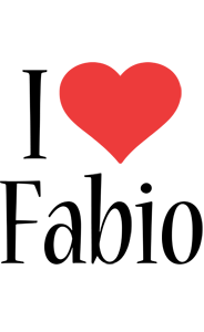 Fabio i-love logo