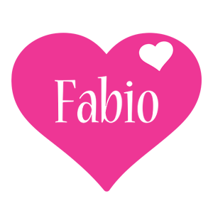 Fabio love-heart logo