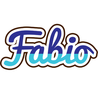 Fabio raining logo
