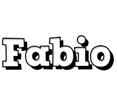 Fabio snowing logo