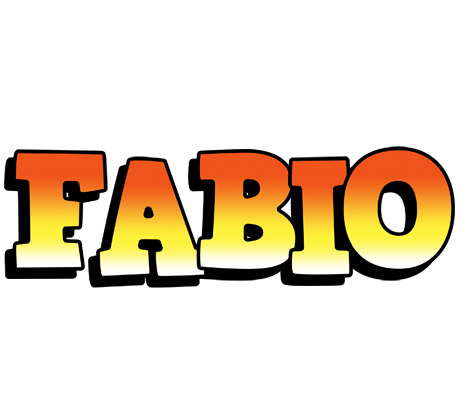 Fabio sunset logo