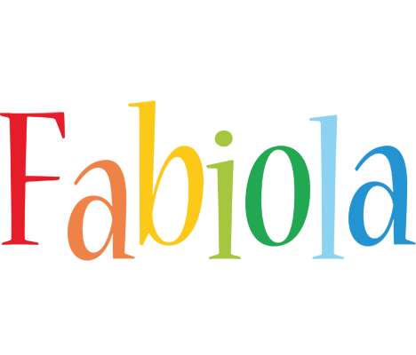 Fabiola birthday logo
