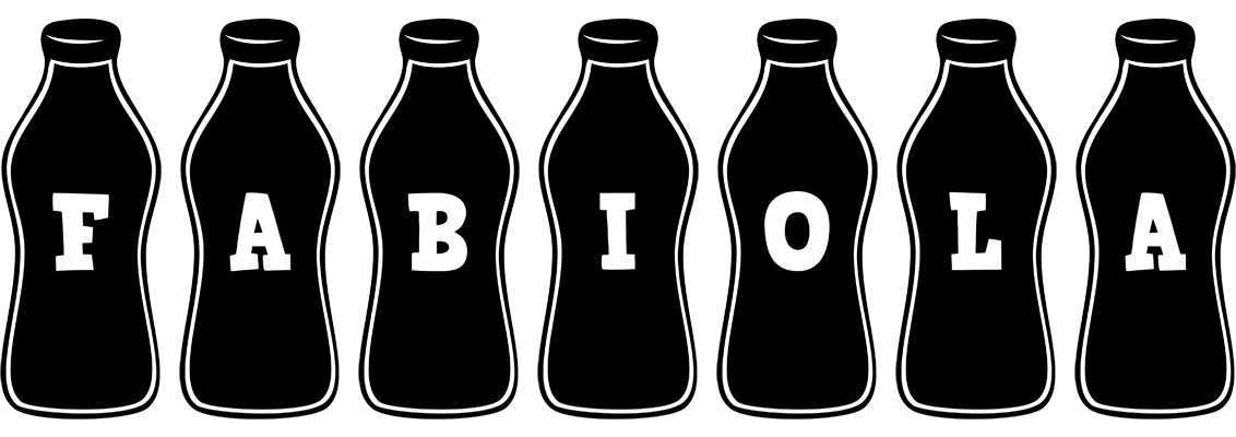Fabiola bottle logo