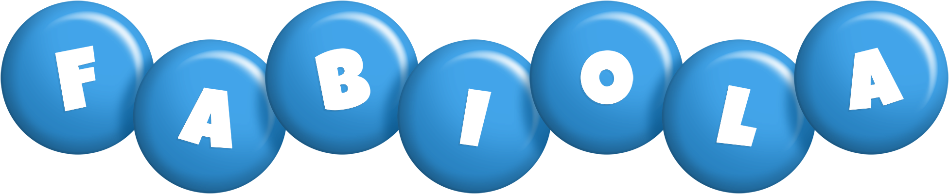 Fabiola candy-blue logo