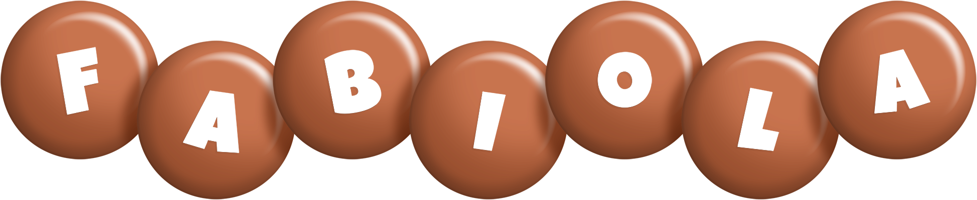 Fabiola candy-brown logo