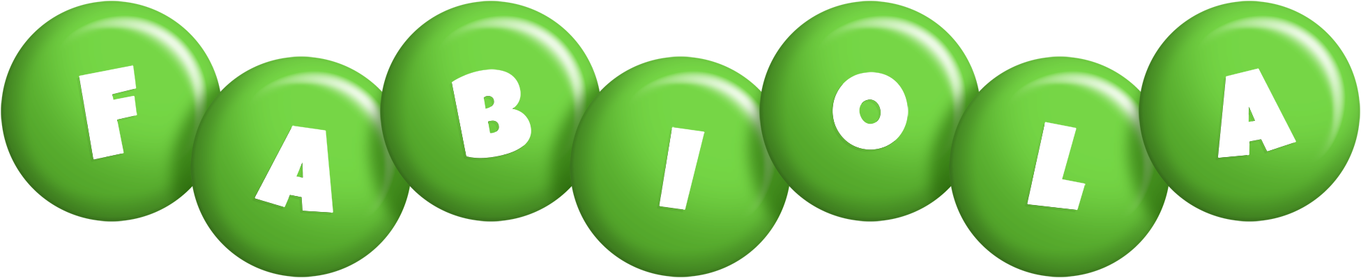 Fabiola candy-green logo