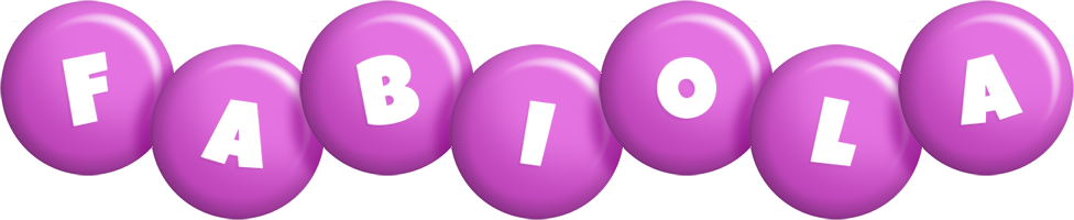 Fabiola candy-purple logo