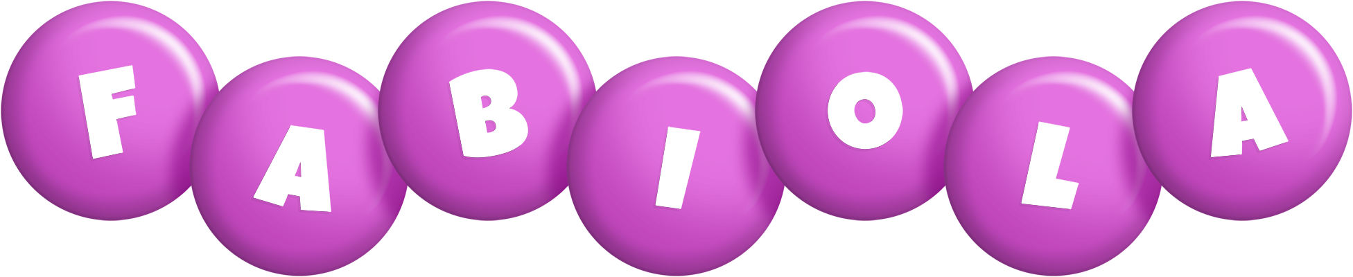 Fabiola candy-purple logo