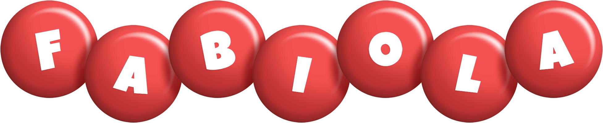Fabiola candy-red logo