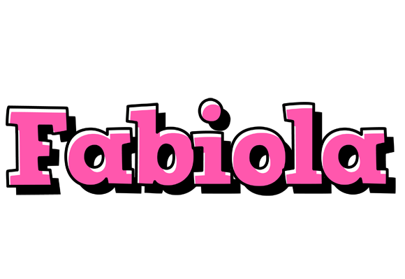 Fabiola girlish logo