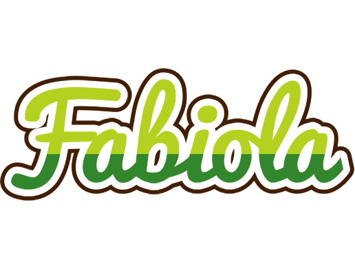 Fabiola golfing logo