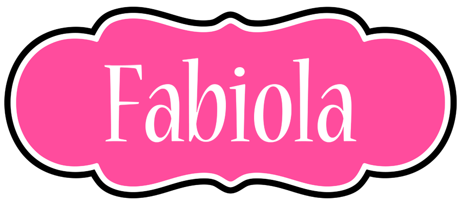 Fabiola invitation logo