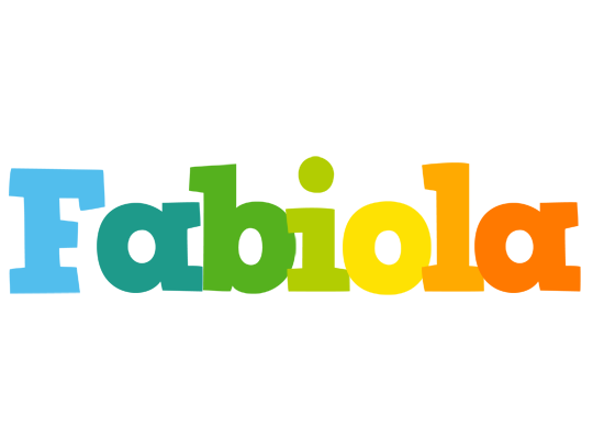 Fabiola rainbows logo