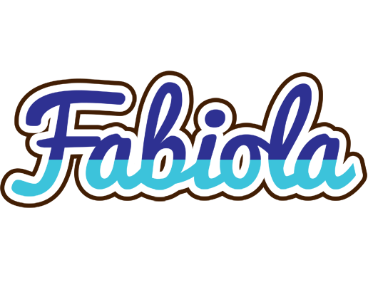 Fabiola raining logo