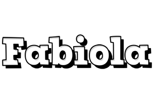 Fabiola snowing logo