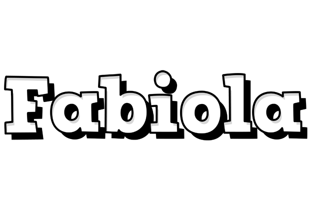 Fabiola snowing logo