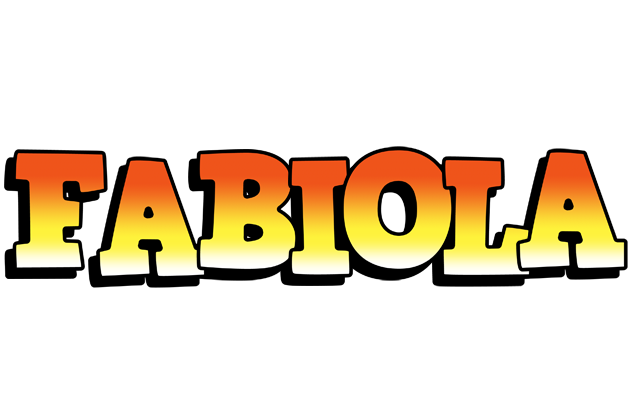 Fabiola sunset logo