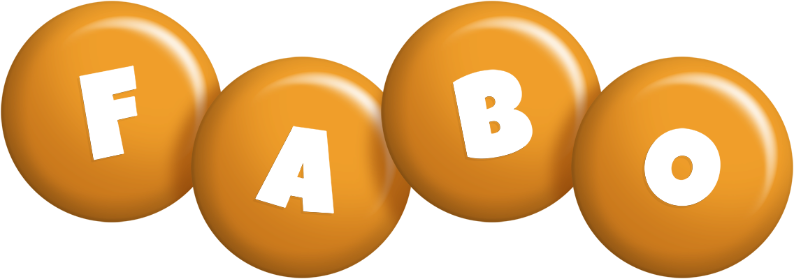 Fabo candy-orange logo