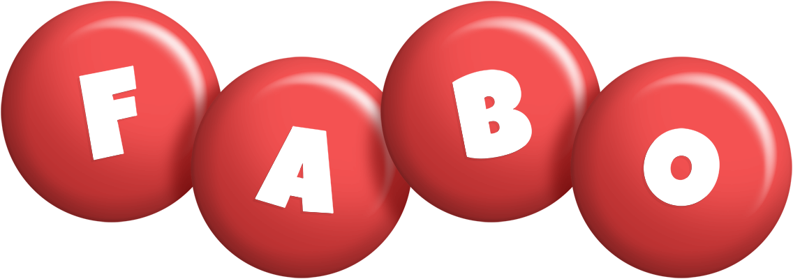 Fabo candy-red logo