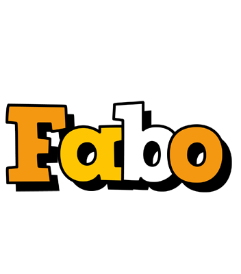 Fabo cartoon logo