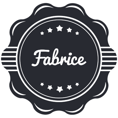Fabrice badge logo