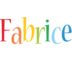 Fabrice birthday logo